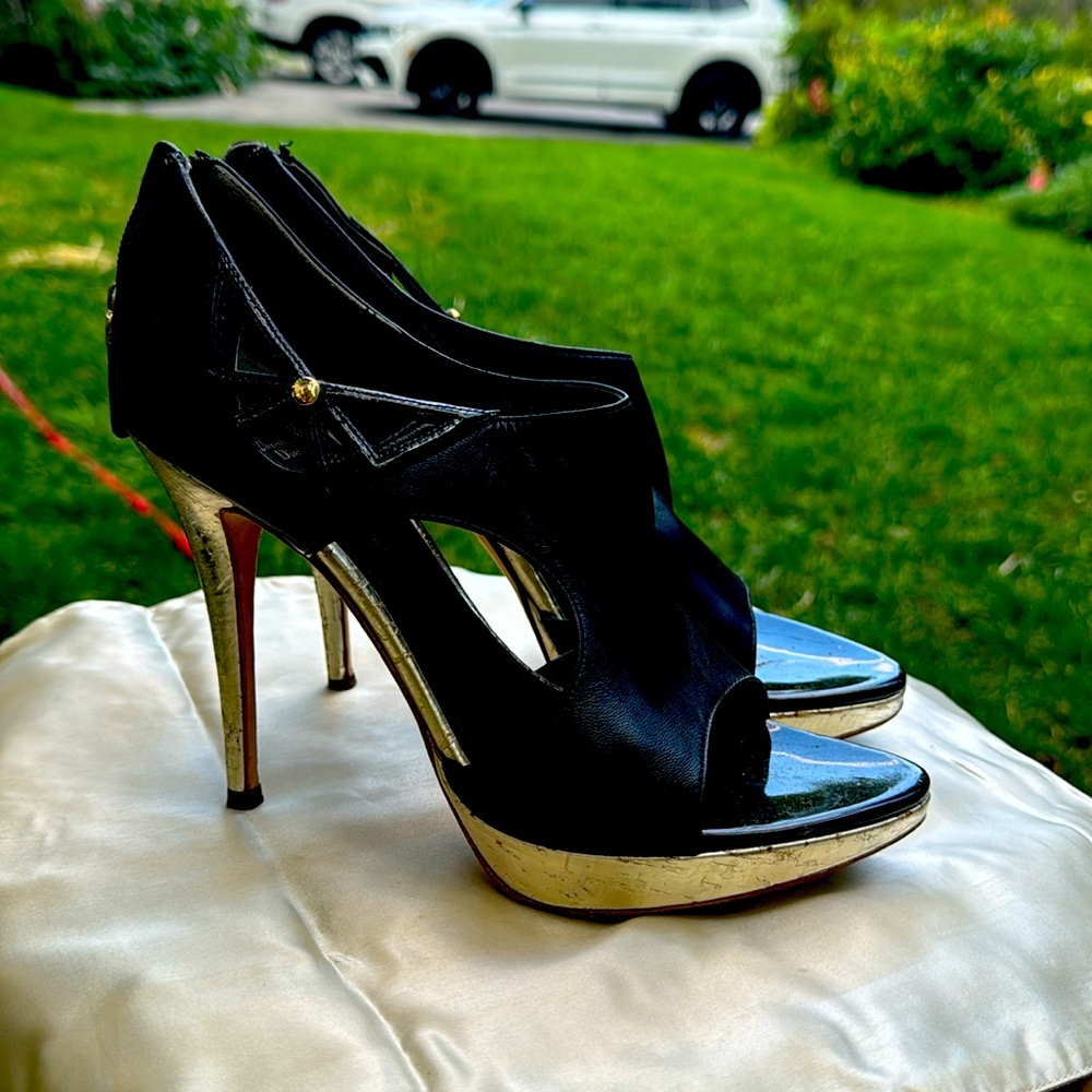 Classic Christian Dior Booties